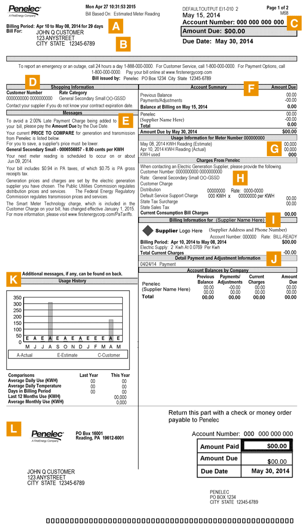 How To Read My Electricity Bill Cirro Energy